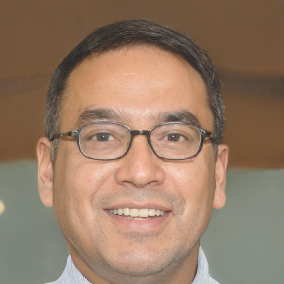 Retrato de Sebastián Herrera, instructor principal de contorno